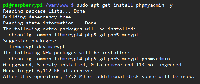 [Raspberry Pi] ขั้นตอนการทำ R-Pi ให้เป็น Web Server
