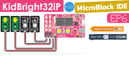 เรียน-เล่น-โค้ด KidBright32iP กับ microBlock IDE EP6: อุปกรณ์ต่อพ่วงพื้นฐาน